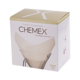 Chemex białe filtry kwadratowe papierowe - 6, 8, 10 filiżanek