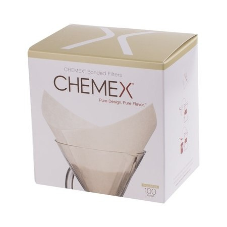 KWadratowe filtry do chemex pojemnosc 6, 8,10 filiżanek