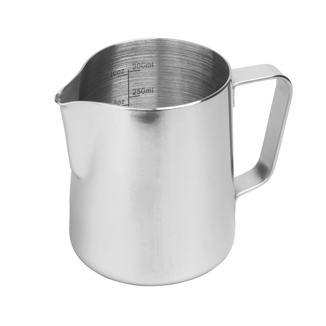 Rhinowares Stainless Steel Pro Pitcher - dzbanek srebrny 360 ml Rhinowares Stainless Steel Pro Pitcher - dzbanek srebrny 360 ml