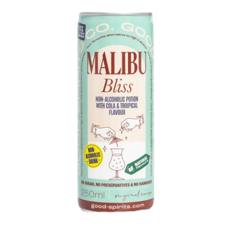 Malibu Bliss - Bezalkoholowy Koktajl - 250 ml