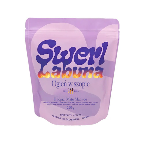 Swerl x Labuna, Ogień w Szopie Vol. 4 - Etiopia, Anaerobic Natural 250g