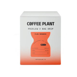 COFFEE PLANT - Drip Coffee Bag FLOW Brownie - 10op.