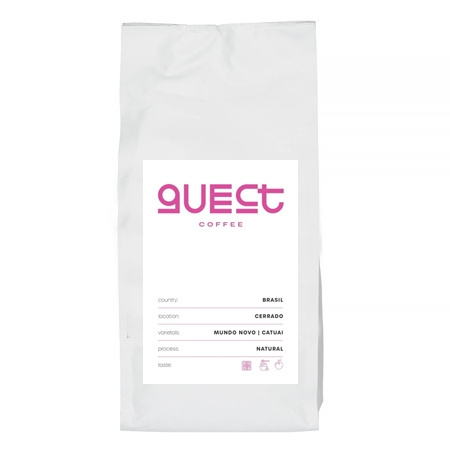 Guest Coffee - Brazylia Cerrado, Espresso - 1kg Guest Coffee - Brazylia Cerrado, Espresso - 1kg