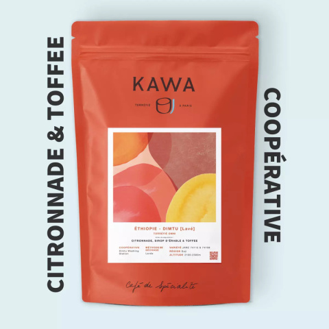 KAWA Coffee - Etiopia Dimtu, Washed- 200g