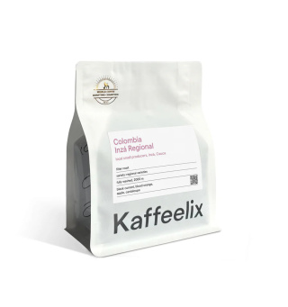 Kaffeelix - Kolumbia Inza Regional, fully washed - 250g