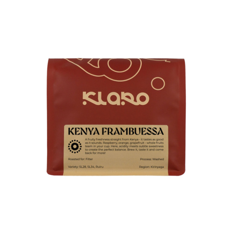 Klaro Coffee - Kenia Frambuesa - 250g