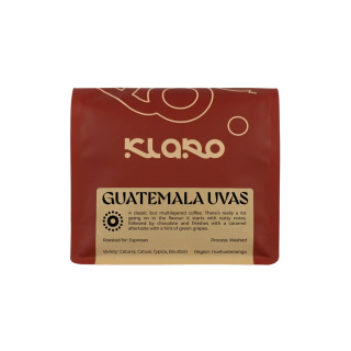 Klaro Coffee - Gwatemala Uvas Espresso - 250g