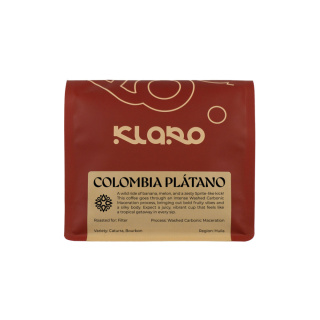 Klaro Coffee - Kolumbia Plátano - 200g