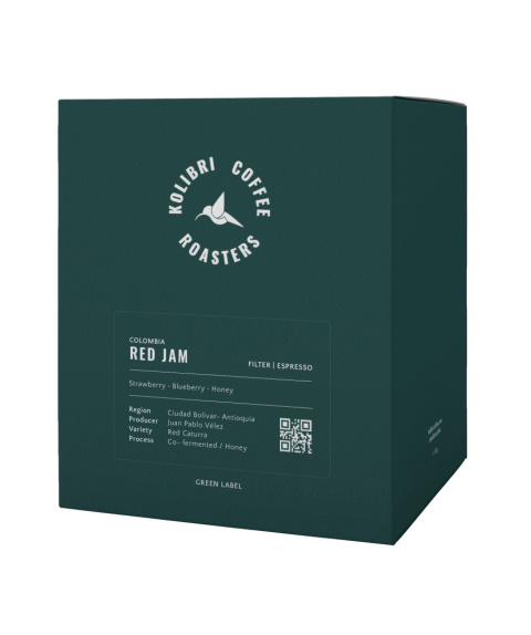 Kolibri Coffee - Kolumbia Red Jam - 250g Kolibri Coffee - Kolumbia Red Jam - 250g