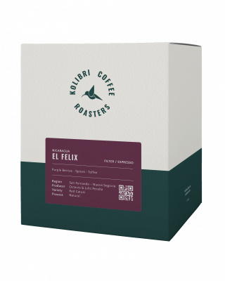 Kolibri Coffee - Nikaragua El Felix - 250g