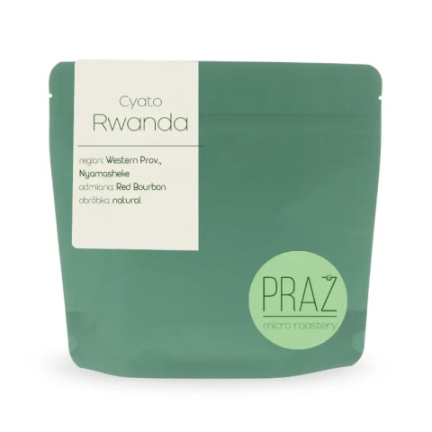 PRAŻ Micro roastery - Rwanda, Cyato - 250g PRAŻ Micro roastery - Rwanda, Cyato - 250g