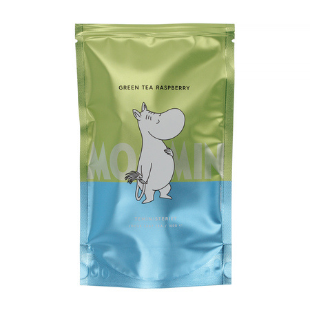 Teministeriet - Herbata sypana Moomin Green Tea Raspberry- 100g - Opakowanie uzupełniające