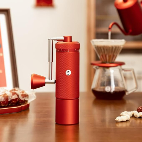 Timemore - Chestnut S3 RED, Czerwony - Młynek do kawy Timemore - Chestnut S3 RED, Czerwony - Młynek do kawy