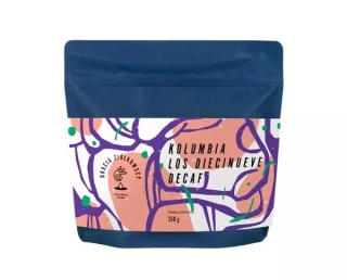 Bracia Ziółkowscy - Kolumbia Los Diecinueve decaf, Bezkofeinowa - 250g