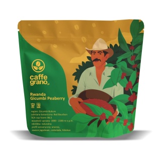Caffe Grano - Rwanda Gicumbi Peaberry, Espresso - 250g