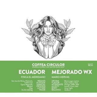 Coffea Circulor - Ekwador Meridiano Typica Mejorado WX- 250g