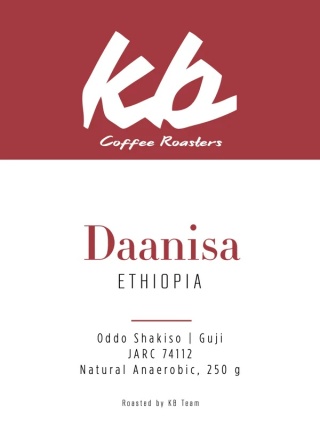 KB Coffee Roasters- Etiopia Daanisa, Natural- 250g