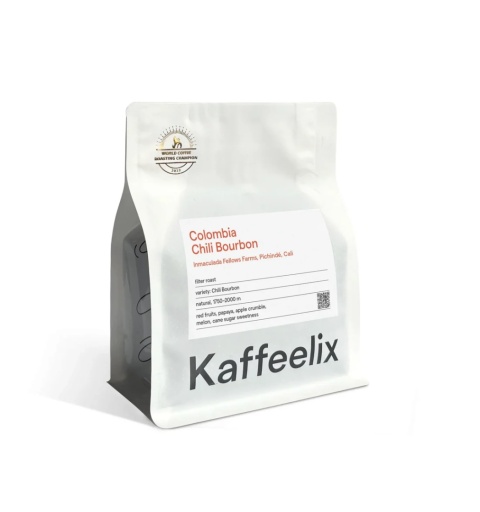 Kaffeelix - Kolumbia Chili Bourbon - 250g Kaffeelix - Kolumbia Chili Bourbon - 250g