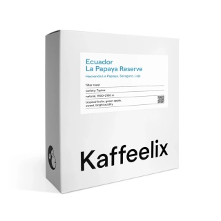 Kaffeelix - Ekwador La Papaya Reserve, Natural - 125g