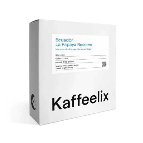Kaffeelix - Ekwador La Papaya Reserve, Natural - 125g Kaffeelix - Ekwador La Papaya Reserve, Natural - 125g