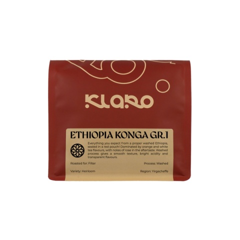 Klaro Coffee - Etiopia Konga Gr. 1 - 250g