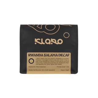 Klaro Coffee - Rwanda Salama, Decaf(bezkofeinowa) - 250g