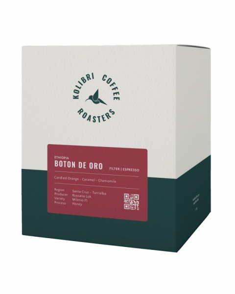 Kolibri Coffee - Kostaryka Botón de Oro - 250g