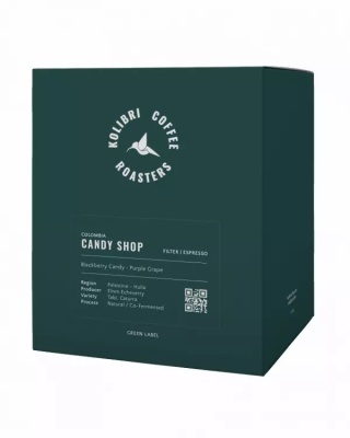 Kolibri Coffee - Kolumbia, Candy Shop - 250g