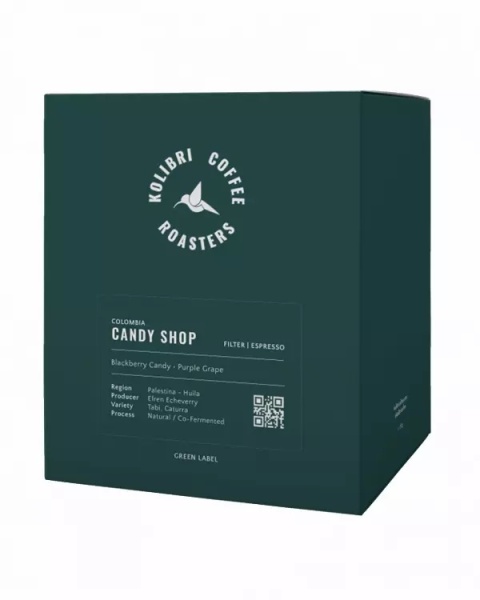 Kolibri Coffee - Kolumbia, Candy Shop - 250g Kolibri Coffee - Kolumbia, Candy Shop - 250g