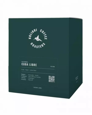 Kolibri Coffee - Kolumbia, Cuba Libre - 250g