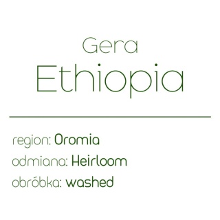 PRAŻ Micro roastery - Etiopia Gera - 250g