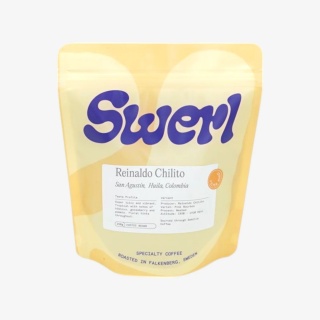 Swerl Coffee - Kolumbia Reinaldo Chilito, Washed - 250g