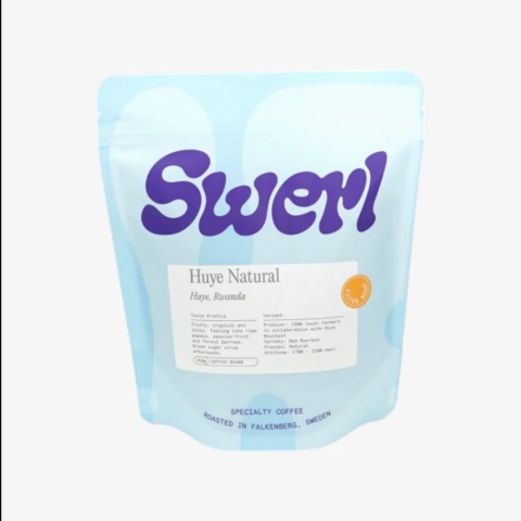 Swerl Coffee - Rwanda Huye Natural - 250g - Labuna.pl