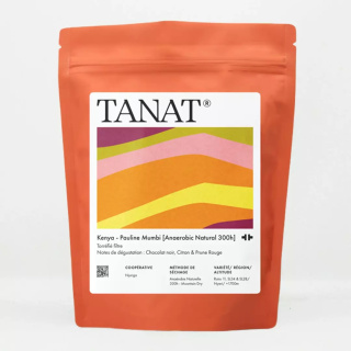 TANAT Coffee - Kenia, Pauline Mumbi, Anaerobic 300h - 200g