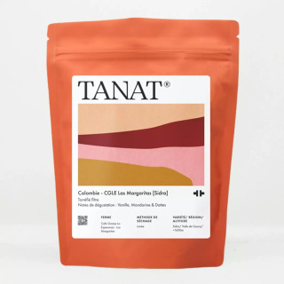 TANAT Coffee - Kolumbia, CGLE Las Margaritas, Sidra - 200g