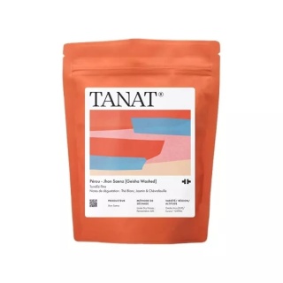 TANAT Coffee - Peru Jhon Saenz, Geisha, Washed - 200g