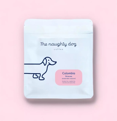 The Naughty Dog - Kolumbia Siracusa, Natural - 200g