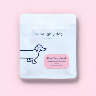 The Naughty Dog - Pawffice, Brazil & Colombia & Ethiopia, Espresso - 200g