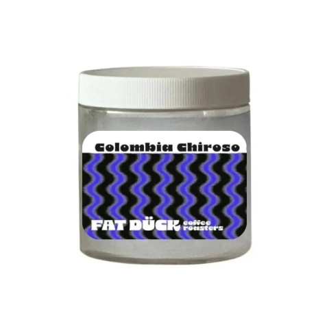 Fat Dück Coffee Roaster - Kolumbia Chiroso, 168h Natural- 150g