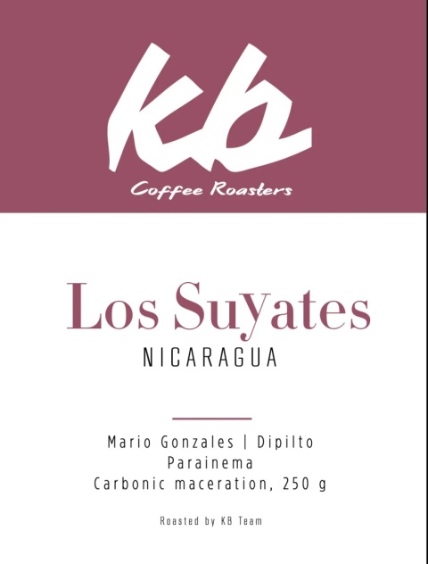 KB Coffee Roasters- Nikaragua, Los Suyates, Natural Carbonic- 250g