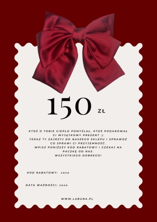 Karta podarunkowa, Voucher - 150 zł