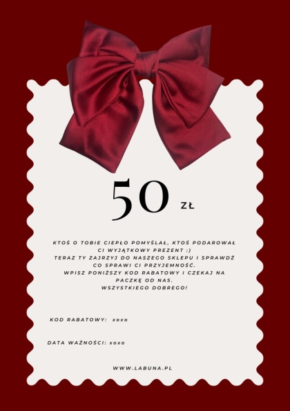 Karta podarunkowa, Voucher - 50 zł
