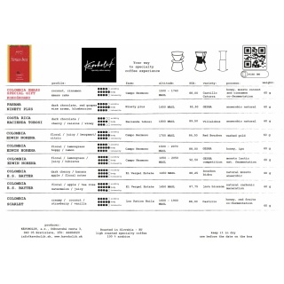 Kavoholik - Zestaw, Exclusive Christmas set 9x60g - 540g