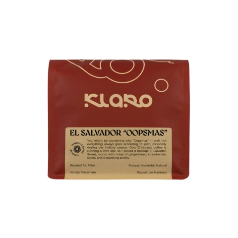 Klaro Coffee - Salwador “Oopsmas” - 250g