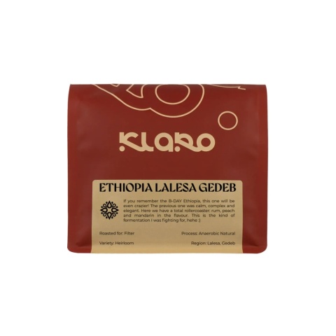 Klaro Coffee - Etiopia Lalesa Gedeb - 250g