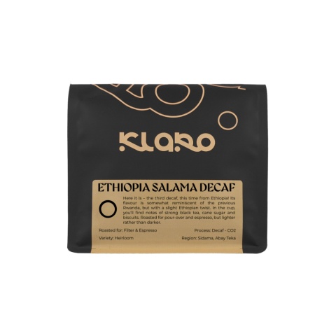 Klaro Coffee - Etiopia Salama, Decaf(bezkofeinowa) - 250g