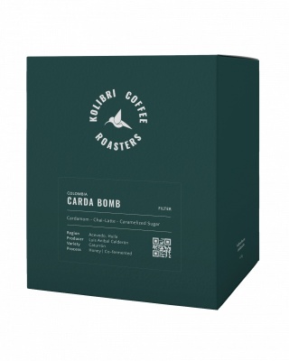 Kolibri Coffee - Kolumbia, Carda Bomb - 250g