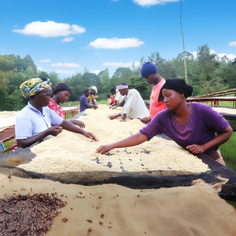 LOT Coffee - Kenia Top Kiri AA, Washed - 250g