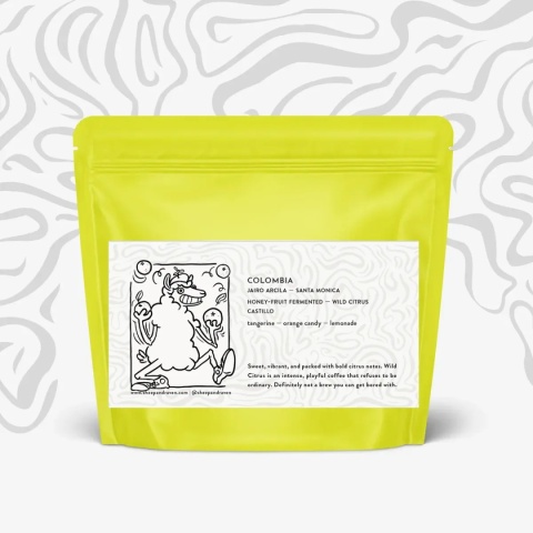 Sheep & Raven - Kolumbia Jairo Arcilla WILD CITRUS - 200g