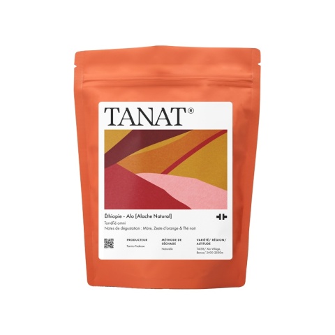 TANAT Coffee - Etiopia Alo Alache, Natural - 200g